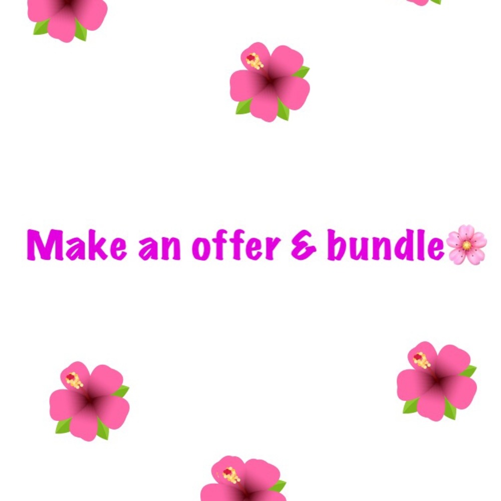 Make an offer and bundle for discounts!